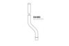 MERCE 3874927804 Exhaust Pipe